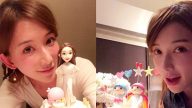 林志玲甜美素顏如少女 43歲生日收最特別禮物
