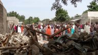 2女炸彈客引爆 尼國市集至少13死50人傷