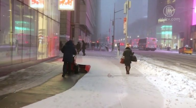 冬季警報拉響 週末紐約披上冰雪外衣