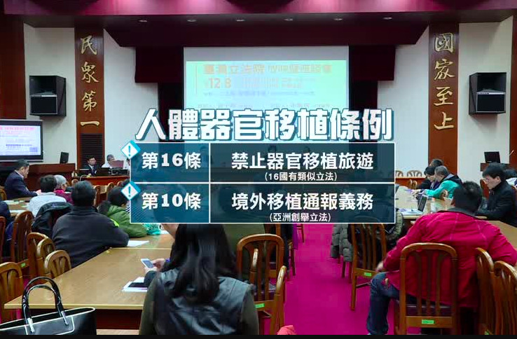 立法院再聚焦活摘！專家促衛福部稽查宣導