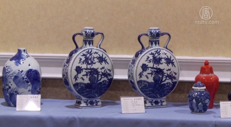 空小親友藝術聯展 古老瓷器亮眼
