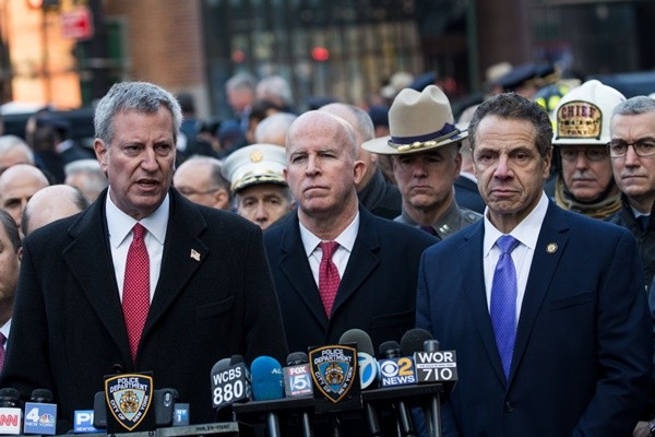 纽约自杀炸弹恐攻 州长：我们不会被吓倒