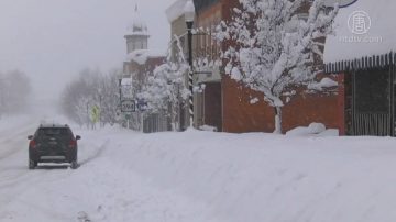 美今冬首場大風雪 50萬戶沒電 拜登回白宮受阻