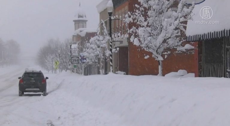 暴雪襲紐約 連日低溫 出行注意防滑保暖