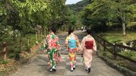 日本女人和服后面的小包包是做什么用的？