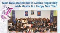 墨西哥、巴西、秘鲁、欧洲、非洲大法弟子恭祝师尊新年好