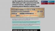 IS恐怖组织武器来源研究报告：中共占43.5％