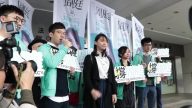 香港众志周庭 报名参选立法会补选