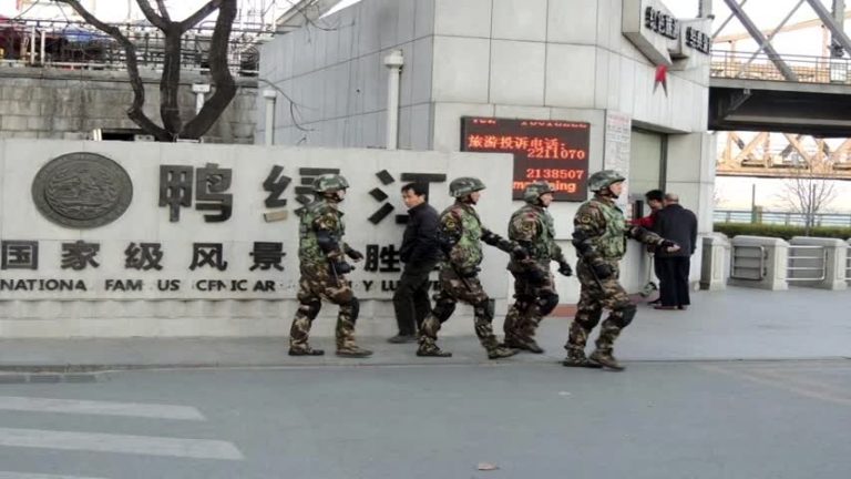 中共在中朝邊界加裝監控攝像頭和核輻射探測器