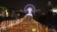 迎接2018 巴黎香榭麗舍凱旋門跨年夜