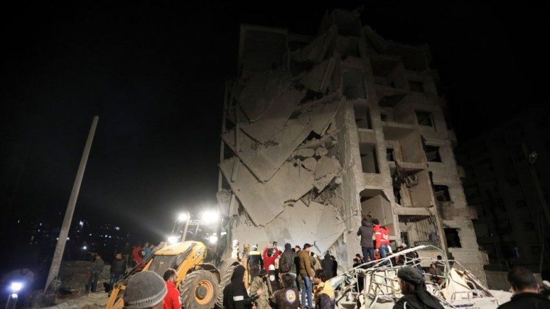 叙激进组织遭炸弹攻击 基地几全毁至少18死