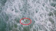 澳洲泳客海中遇險 無人機首次出勤救援