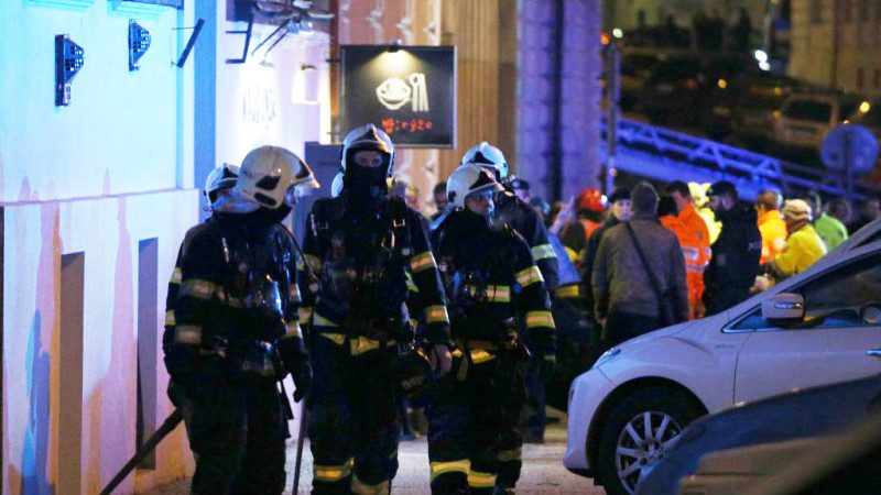 拉格市4星饭店火警 逾40人呛伤已知2死