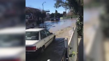 东湾海沃水管破裂 地震带活动引发