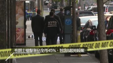 紐約市整體犯罪率下降 布朗士槍擊率升高