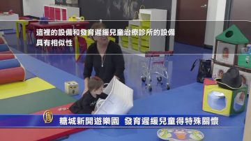 糖城新开游乐园 发育迟缓儿童得特殊关怀