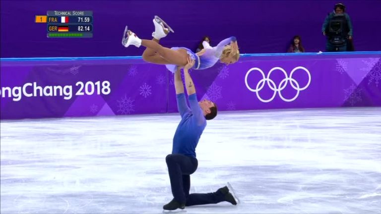 平昌冬奧會 雙人花樣滑冰破世界紀錄