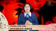中华民国立法委员 王惠美向观众拜年