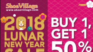 【廣告】Shoe Village中國新年大熱賣  買第二雙半價