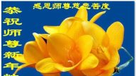 长春法轮功学员恭祝李洪志大师新年好