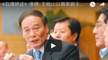 《石濤聚焦》港媒: 王岐山兼任港澳協調組長 強硬整治香港亂象