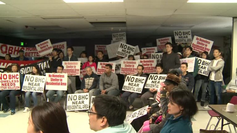 不滿遊民小屋區選址 聖荷西居民陳情