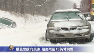暴風雪撲向美東 紐約州迎18英寸降雪