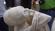 秘鲁出土5具“3指木乃伊” 俄学者：是外星人