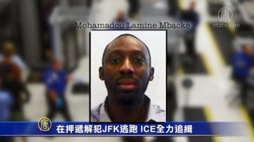 在押遞解犯JFK逃跑 ICE全力追緝