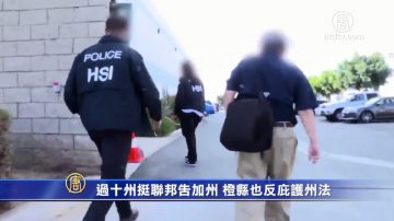 超过十州挺联邦告加州 橙县也反庇护州法