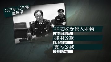 貪污受賄等 鎮江公安原局長夏新平獲刑16年