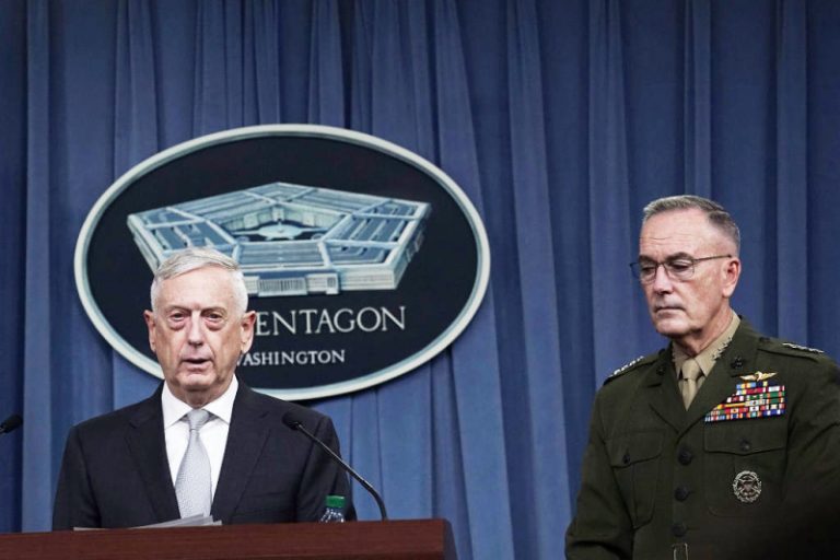 聯軍空襲行動 美國防部長：向阿薩德發出明確訊息