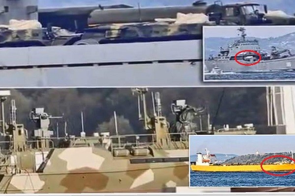 俄两军舰悄然前往叙利亚 上载军用设施