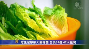 吃生菜感染大腸桿菌 全美84例 42人住院