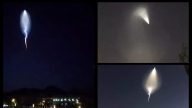 神秘光束驚現華北多地  網友驚嘆「天外來客」