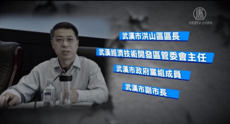 湖北武漢副市長李忠落馬