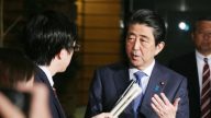 安倍：文在寅传达绑架日人立场 金正恩愿对话