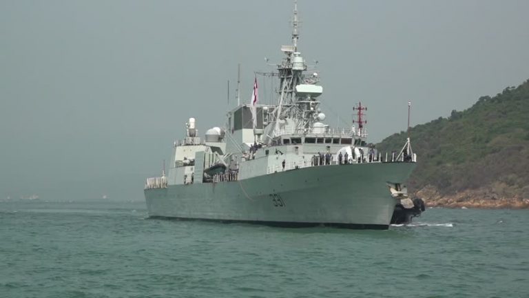 促進友誼 加拿大軍艦「溫哥華號」訪港六天