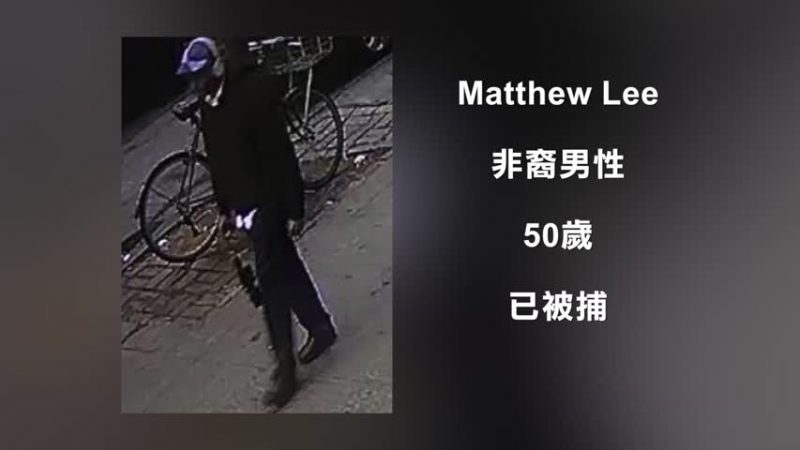 暴打抢劫亚裔教授致脑死亡 非裔嫌犯被捕