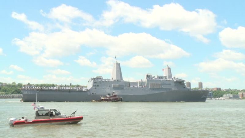 紐約軍艦週開啟 登船一睹軍艦風采