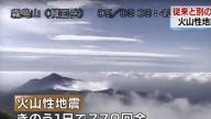 1小时震309次 日新燃岳火山性地震暴增