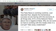假新闻泛滥 川普暗示可能取消其采访证
