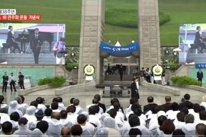 韓國光州事件38週年 民眾抹不掉的痛