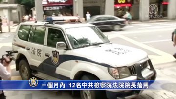 【禁闻】一个月内  12名中共检察院法院院长落马