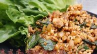 泰式香叶炒辣肉碎 美味好下饭（视频）