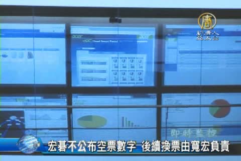 宏基不公布空票数字 后续换票由宽宏负责