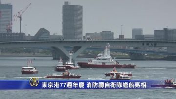 东京港77周年庆  消防厅自卫队舰船亮相