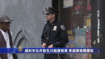 紐約市五月發生35起謀殺案 家庭謀殺類增加