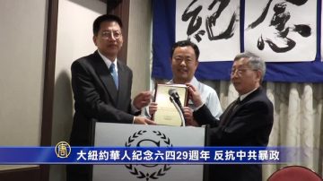 大纽约华人纪念六四29周年 反抗中共暴政