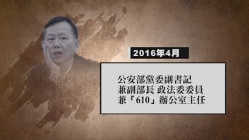 前“610”头子黄明被免中央政法委委员